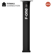 Mastro de carbono F-ONE UHM Carbon Mast 14 de 75 cm com ligação TITAN 2