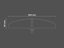 Sabfoil BALZ/W909 - Sabfoil 909 Balz Müller Limited | T8 Hydrofoil Front Wing