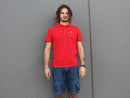 Red Sabfoil Polo - size M