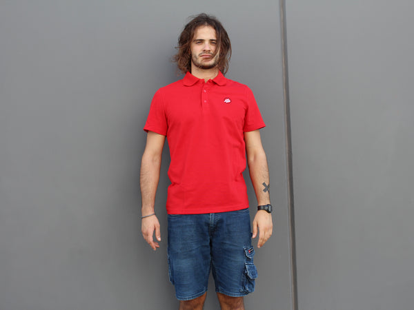 Red Sabfoil Polo - size XXXL