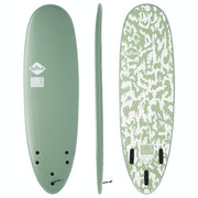 Softech Bomber FCS II soft board in Smoke Green/White