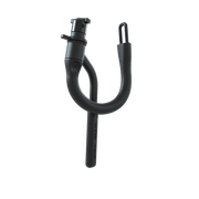 North Short Freeride Loop With Finger di colore nero
