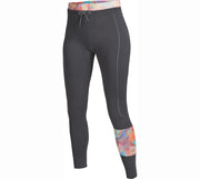 Mystic Lunar Neo Pants L/S 2/2mm Bzip da donna, colore grigio scuro