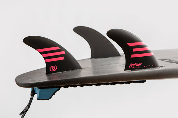 Feather Fins Ultralight Click Tab HC Black