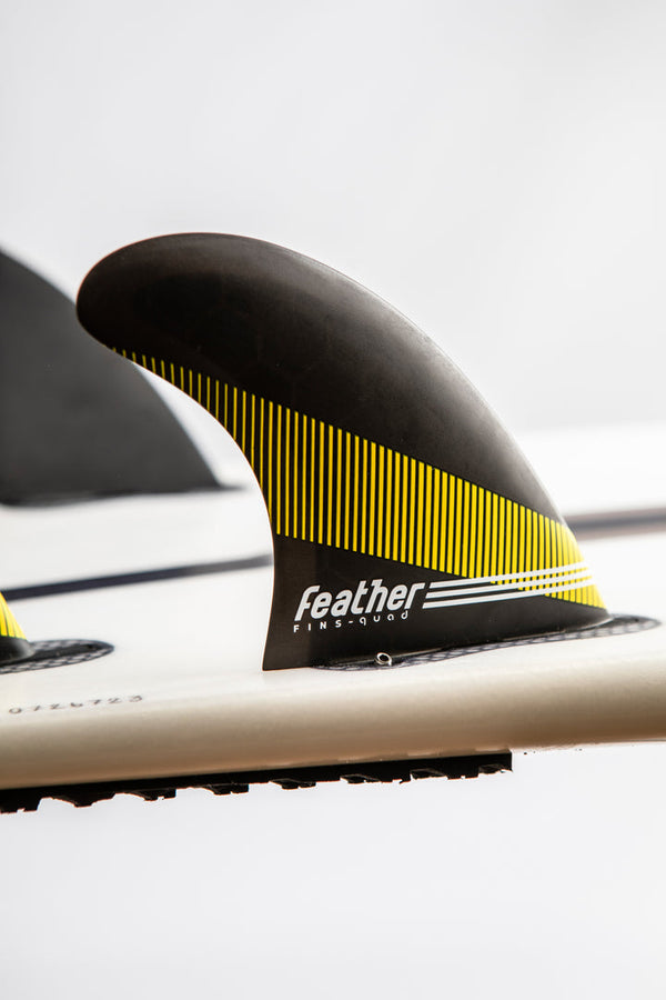Feather Fins Rear Click Tab Black