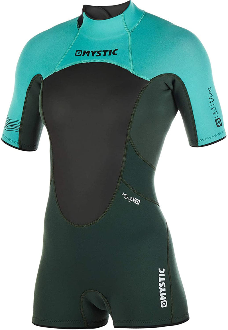 MYSTIC 3/2 D/L SHORTY WOMEN FLATLOCK 690 MINT