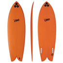 Al Merrick 6'0 - 21 1/4 2 1/2 Ci Fish Naranja