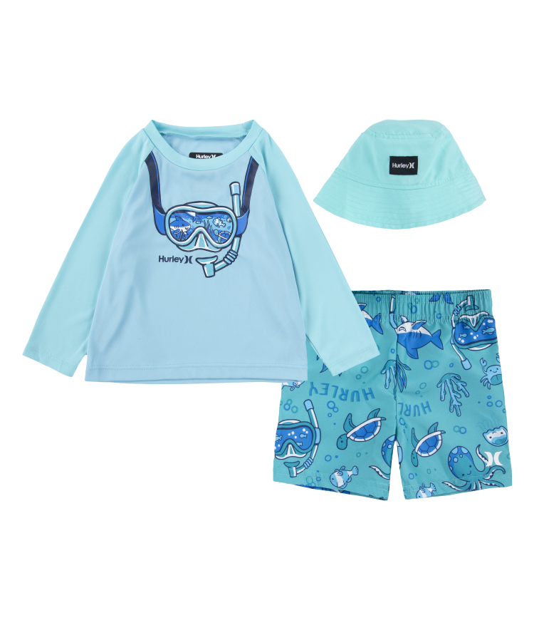 Hurley Hrlb Scuba 3Pc Set