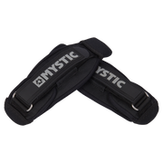 Set di due footstrap simmetrici Mystic per tavola da kite, neri
