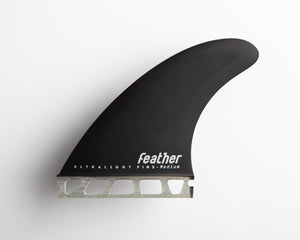 Feather Fins Ultralight Single Tab Black S