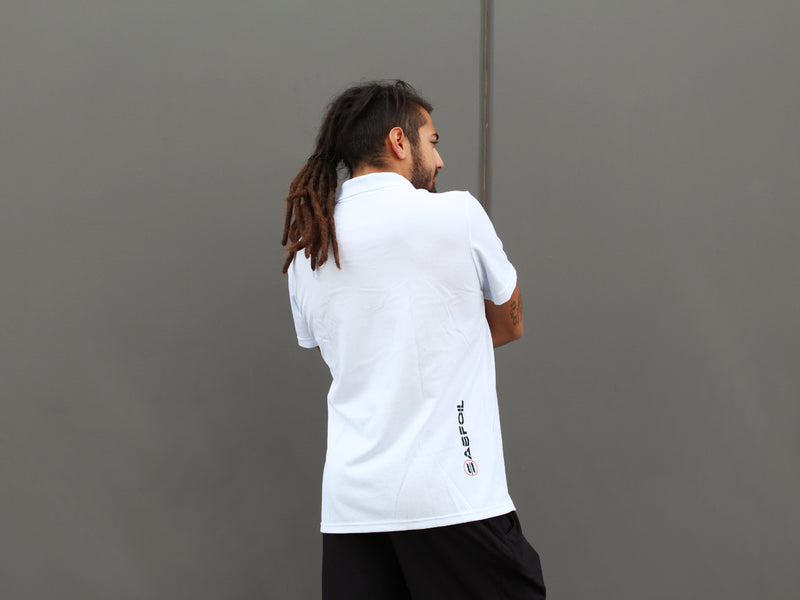 White Sabfoil Polo - size XXXL