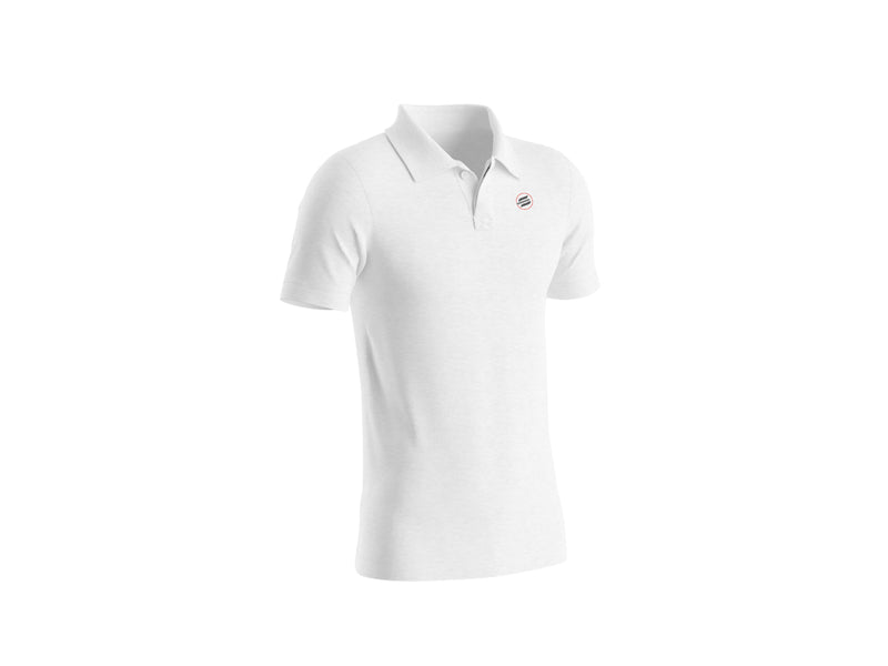 White Sabfoil Polo - size M
