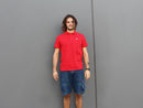 Red Sabfoil Polo - size XXL