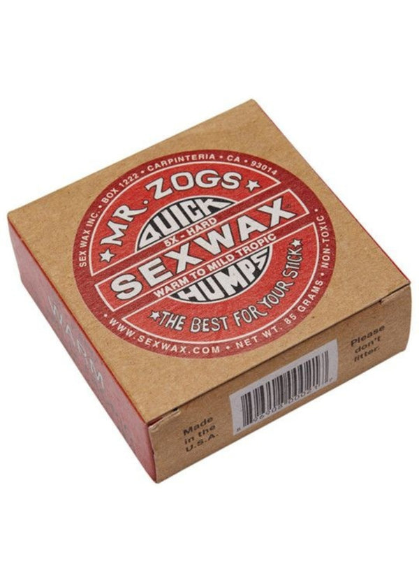 SEX WAX RED WARM TO MILD TROPIC (21º-29º)