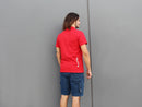 Red Sabfoil Polo - size XL