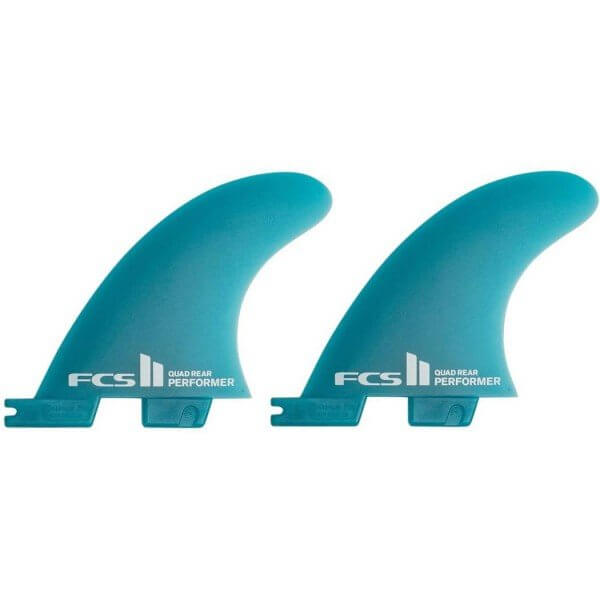 FCS II PERFORMER NEO GLASS M QUAD REAR FINS