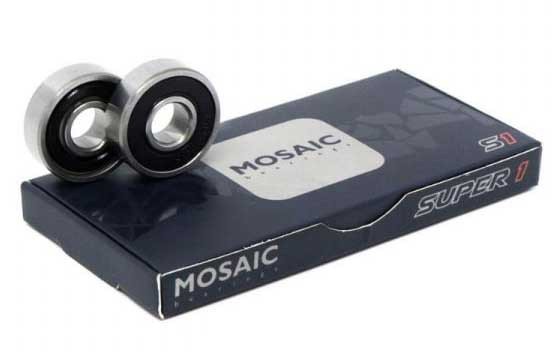 MOSAIC RODAMIENTOS ABEC 7 SILVER BLACK