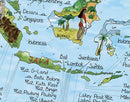 Awesome Maps Surf - Premium Paper