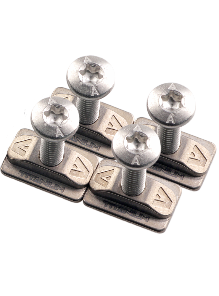 ARMSTRONG - Generic Titanium T Nut Set - Dome head screws