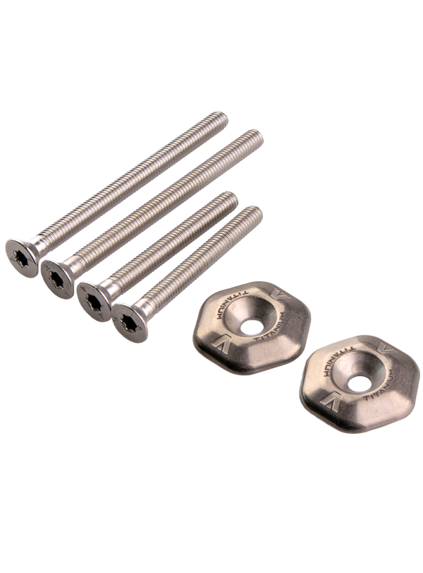 ARMSTRONG - Titanium washer and screw set. Tuttle mast