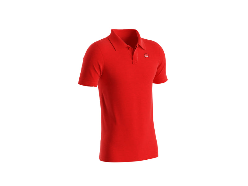 Red Sabfoil Polo - size L